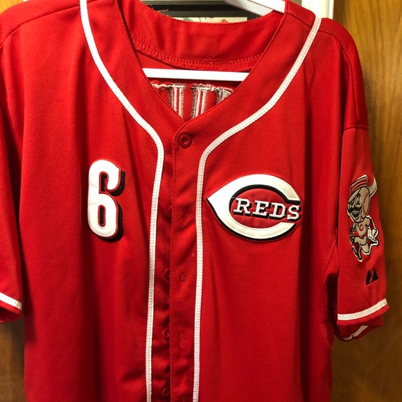 billy hamilton reds jersey